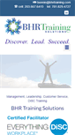 Mobile Screenshot of bhrtraining.com