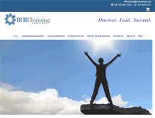 Tablet Screenshot of bhrtraining.com